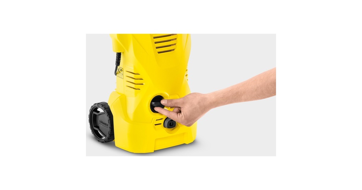 Kärcher Hochdruckreiniger K 2 Power Control Home(gelb/schwarz, mit Dreckfräser u. Flächenreiniger)