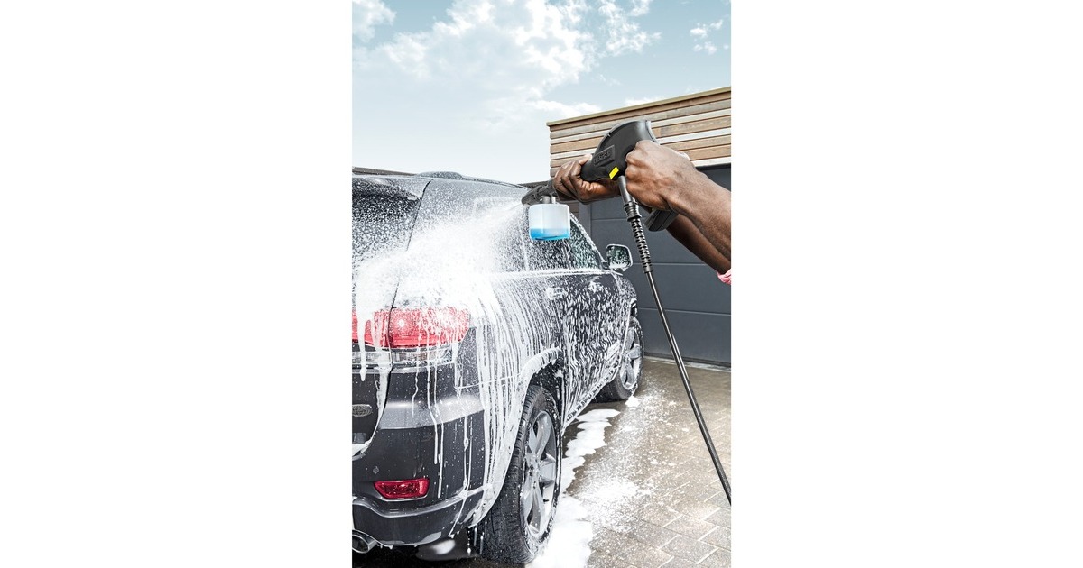 Kärcher Hochdruckreiniger K 2 Power Control Home(gelb/schwarz, mit Dreckfräser u. Flächenreiniger)