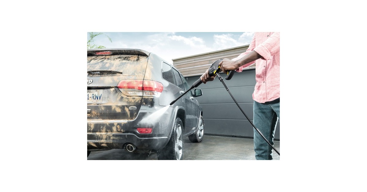 Kärcher Hochdruckreiniger K 2 Power Control Home(gelb/schwarz, mit Dreckfräser u. Flächenreiniger)