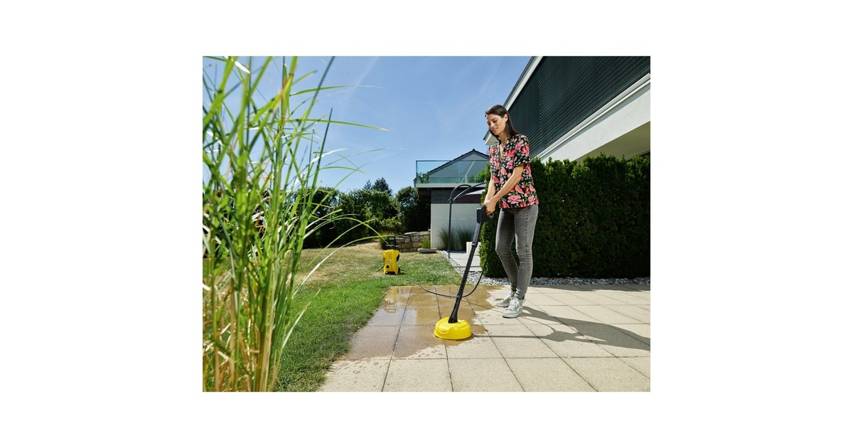 Kärcher Hochdruckreiniger K 3 Power Control Home T 5(gelb/schwarz, mit Dreckfräser u. Flächenreiniger)