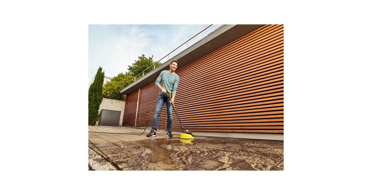 Kärcher Hochdruckreiniger K 3 Power Control Home T 5(gelb/schwarz, mit Dreckfräser u. Flächenreiniger)