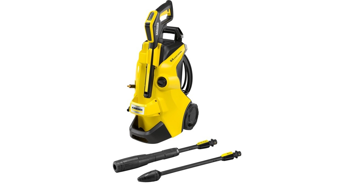 Kärcher Hochdruckreiniger K 4 Power Control(gelb/schwarz, mit Dreckfräser)