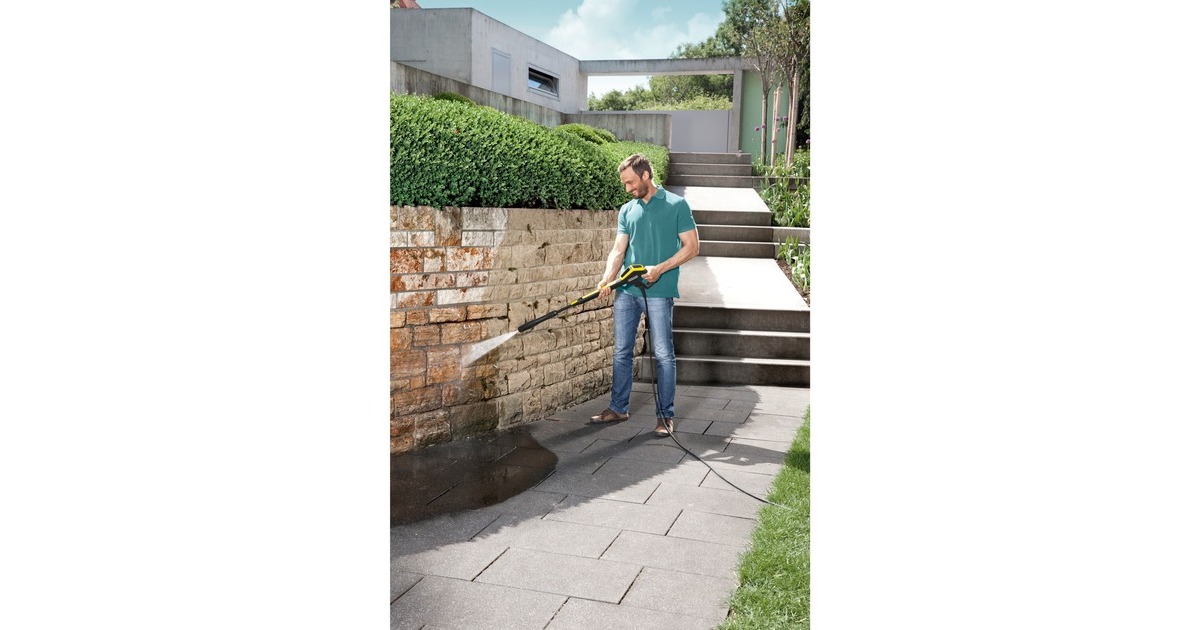 Kärcher Hochdruckreiniger K 4 Power Control(gelb/schwarz, mit Dreckfräser)