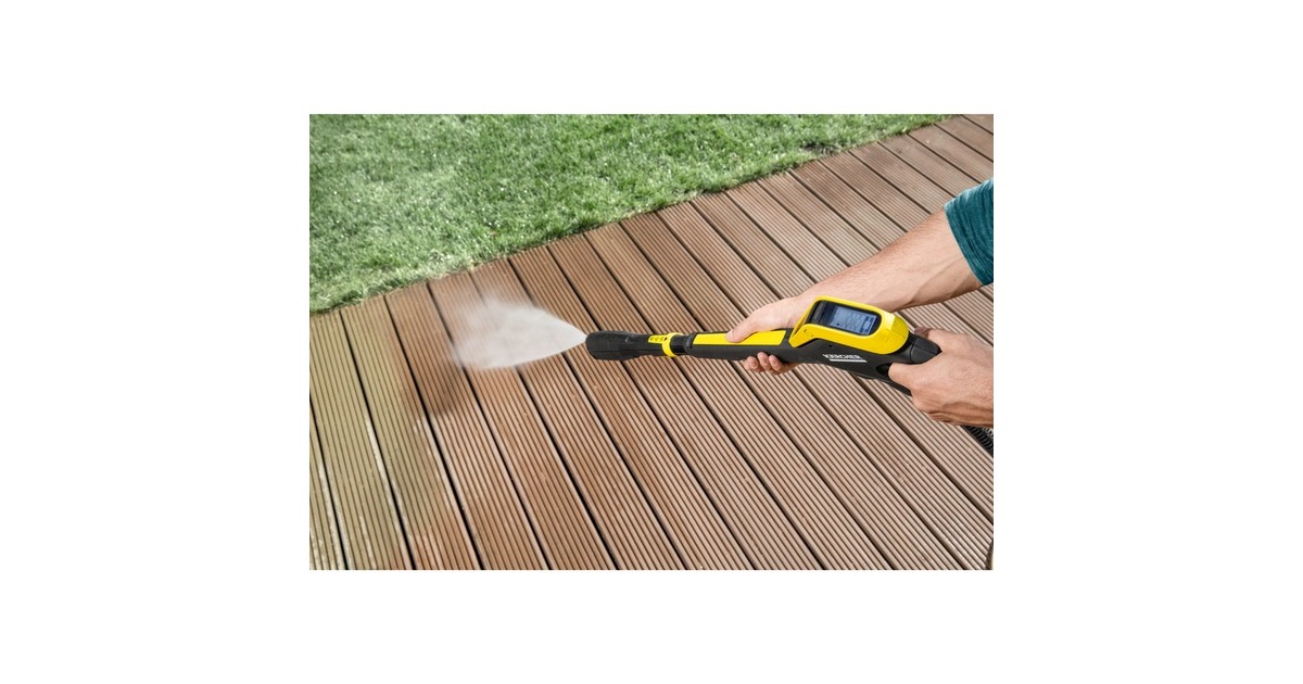 Kärcher Hochdruckreiniger K 4 Power Control Home(gelb/schwarz, mit Dreckfräser u. Flächenreiniger)