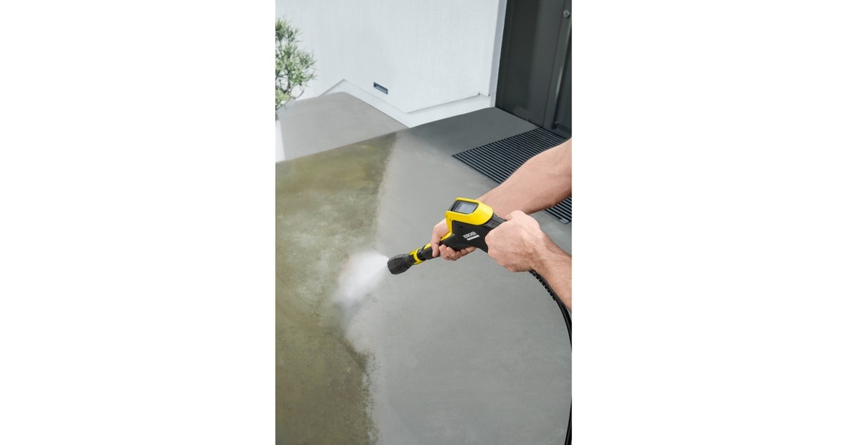 Kärcher Hochdruckreiniger K 4 Power Control Home(gelb/schwarz, mit Dreckfräser u. Flächenreiniger)