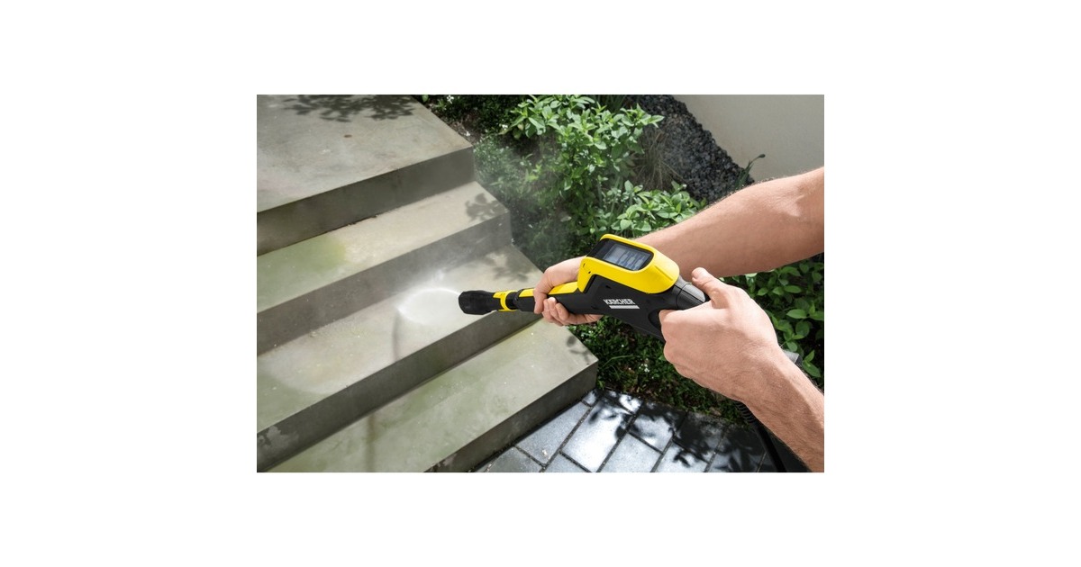 Kärcher Hochdruckreiniger K 4 Power Control Home(gelb/schwarz, mit Dreckfräser u. Flächenreiniger)