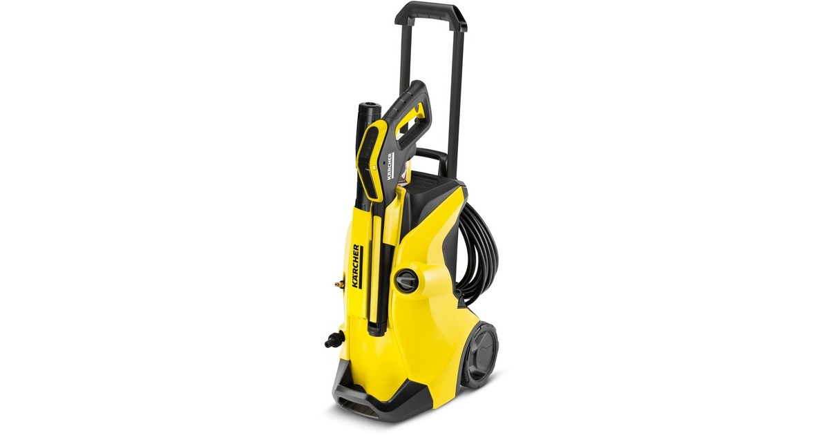 Kärcher Hochdruckreiniger K 4 Premium Power Control Home(gelb/schwarz, mit Dreckfräser u. Flächenreiniger)