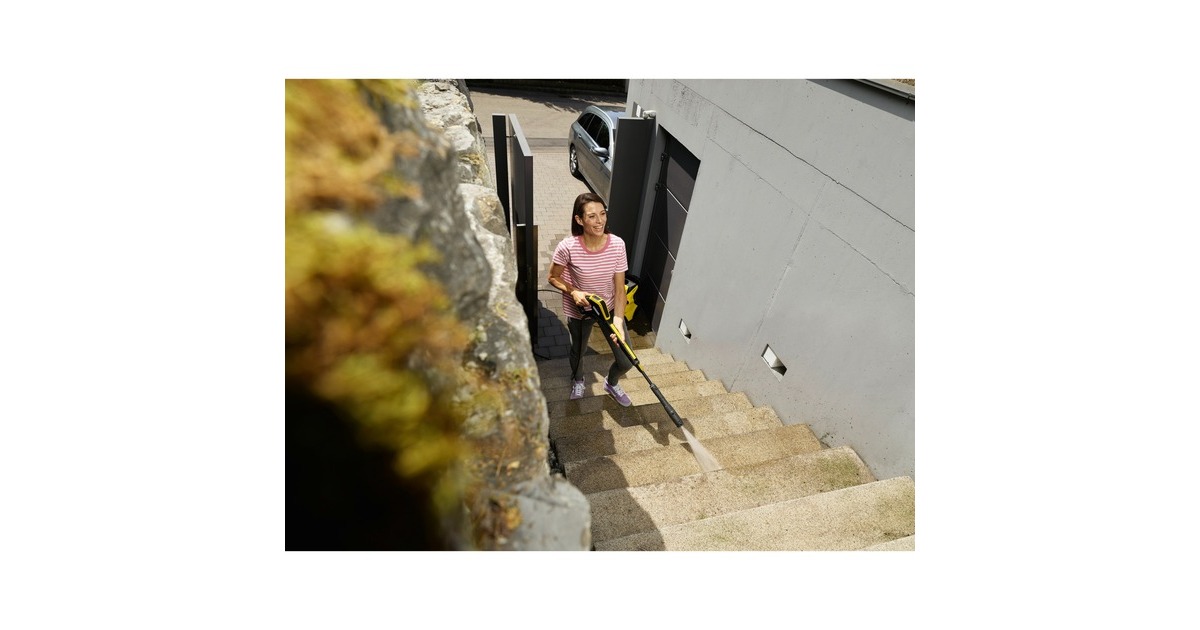 Kärcher Hochdruckreiniger K 4 Premium Power Control Home(gelb/schwarz, mit Dreckfräser u. Flächenreiniger)