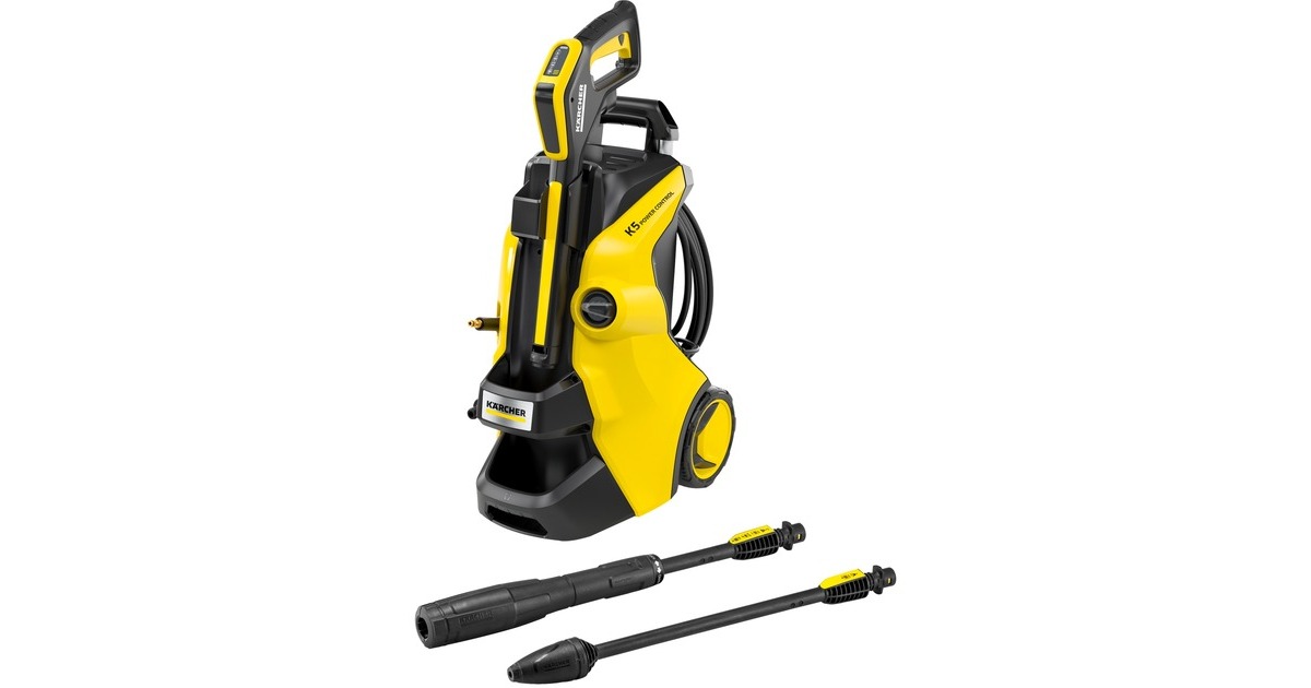 Kärcher Hochdruckreiniger K 5 Power Control(gelb/schwarz, mit Dreckfräser)