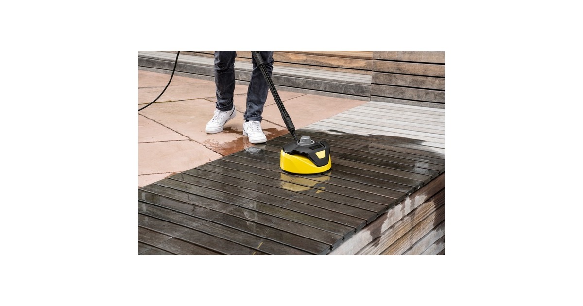 Kärcher Hochdruckreiniger K 5 Power Control Home(gelb/schwarz, mit Dreckfräser u. Flächenreiniger)