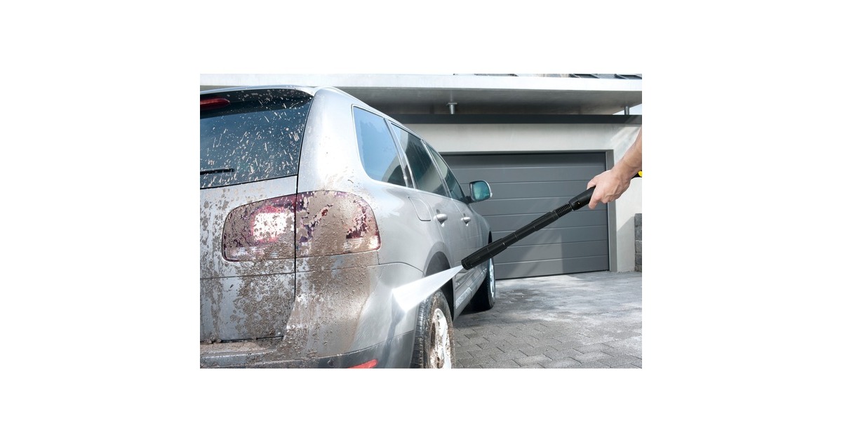 Kärcher Hochdruckreiniger K 7 Compact Home(gelb/schwarz, mit Flächenreiniger T 450)