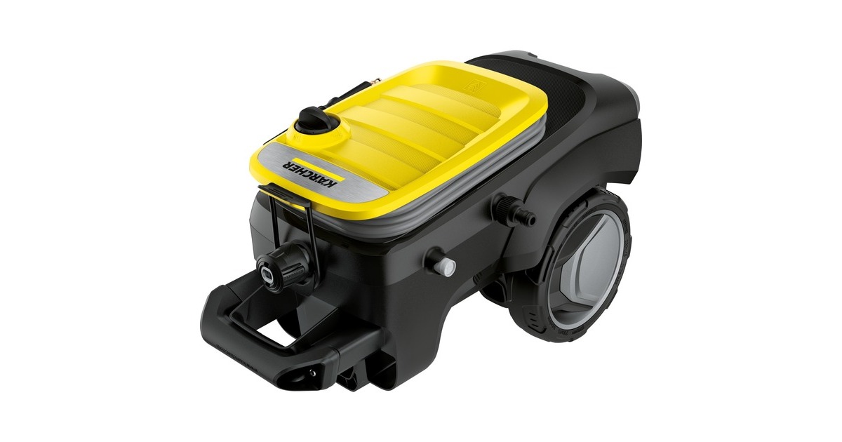 Kärcher Hochdruckreiniger K 7 Compact Home(gelb/schwarz, mit Flächenreiniger T 450)