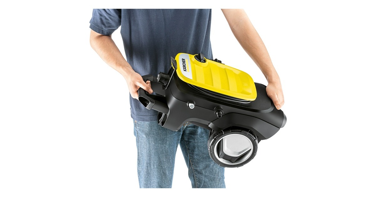 Kärcher Hochdruckreiniger K 7 Compact Home(gelb/schwarz, mit Flächenreiniger T 450)