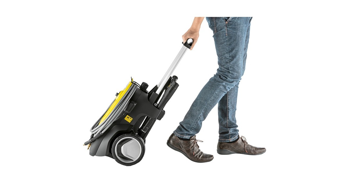 Kärcher Hochdruckreiniger K 7 Compact Home(gelb/schwarz, mit Flächenreiniger T 450)