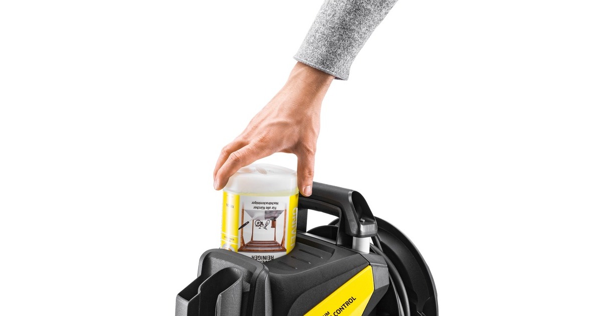 Kärcher Hochdruckreiniger K 7 Premium Power Home(gelb/schwarz, mit Flächenreiniger T 7)