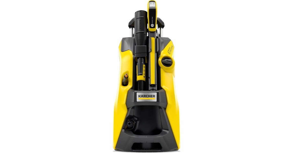 Kärcher Hochdruckreiniger K 7 Premium Smart Control(gelb/schwarz, Bluetooth, mit Schlauchtrommel u. 3-in-1-Multi Jet-Strahlrohr)