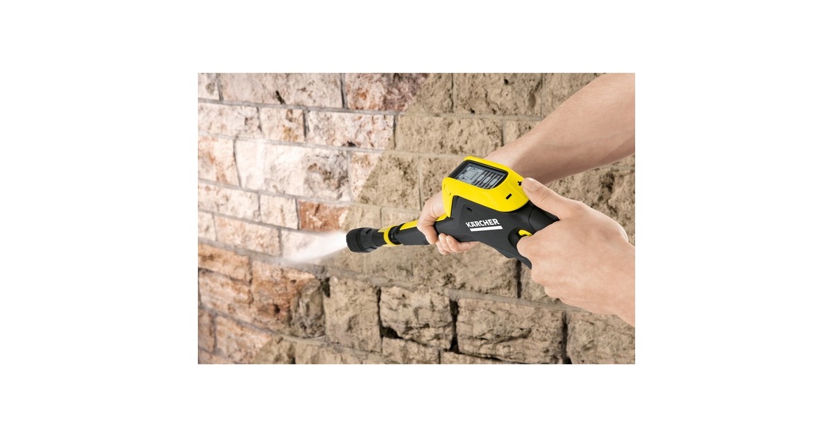 Kärcher Hochdruckreiniger K 7 Premium Smart Control(gelb/schwarz, Bluetooth, mit Schlauchtrommel u. 3-in-1-Multi Jet-Strahlrohr)
