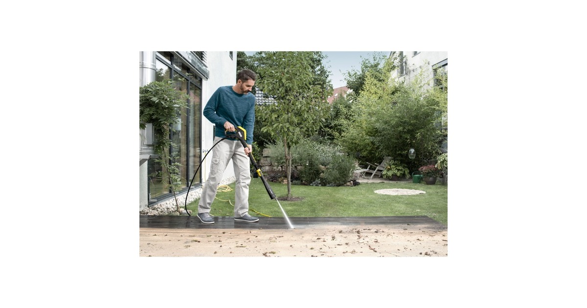 Kärcher Hochdruckreiniger K 7 Premium Smart Control(gelb/schwarz, Bluetooth, mit Schlauchtrommel u. 3-in-1-Multi Jet-Strahlrohr)