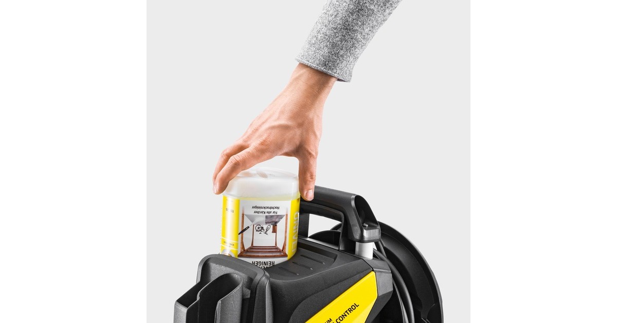 Kärcher Hochdruckreiniger K 7 Premium Smart Control(gelb/schwarz, Bluetooth, mit Schlauchtrommel u. 3-in-1-Multi Jet-Strahlrohr)
