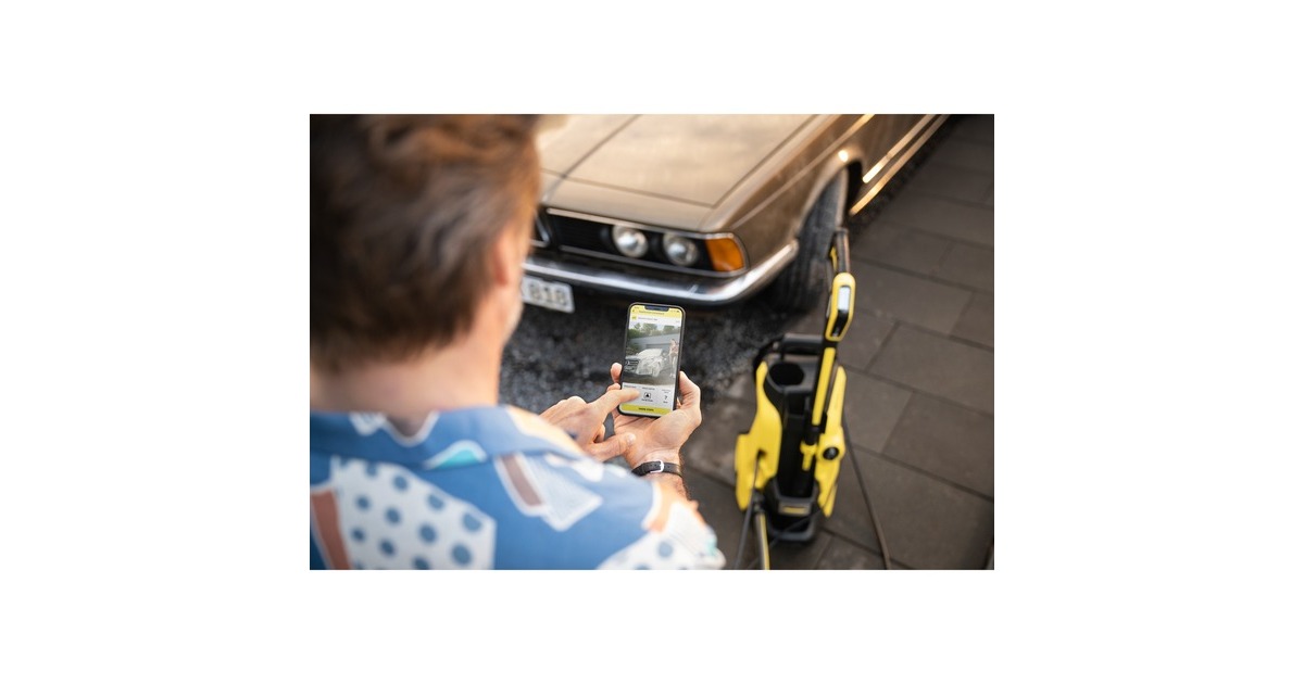 Kärcher Hochdruckreiniger K 7 Smart Control(gelb/schwarz, Bluetooth)