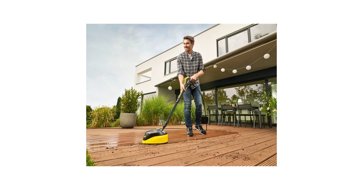 Kärcher Hochdruckreiniger K 7 Smart Control Home(gelb/schwarz, Bluetooth, mit Flächenreiniger)
