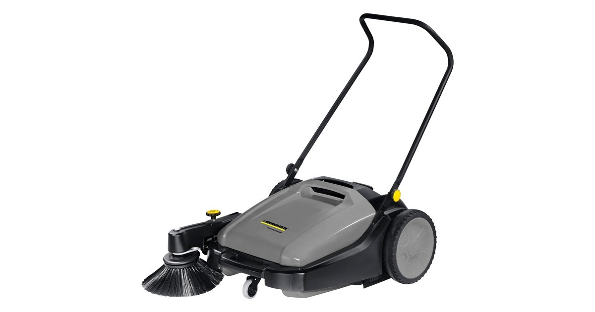 Kärcher Kehrmaschine KM 70/20 C(grau/schwarz, mit Seitenbesen) Kärcher Kehrmaschine KM 70/20 C(grau/schwarz, mit Seitenbesen)