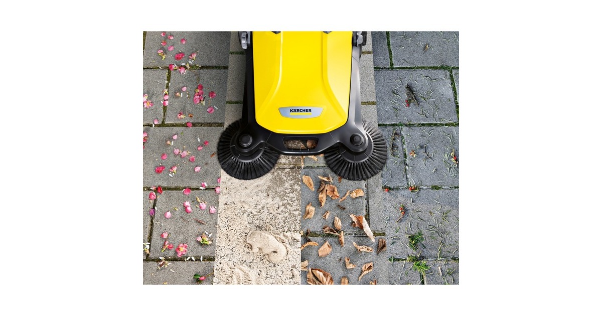 Kärcher Kehrmaschine S 4 Twin 2-in-1(gelb/schwarz)