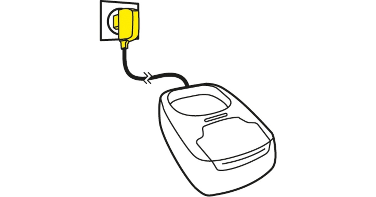 Kärcher Ladestation und Wechselakku für WV5 Set