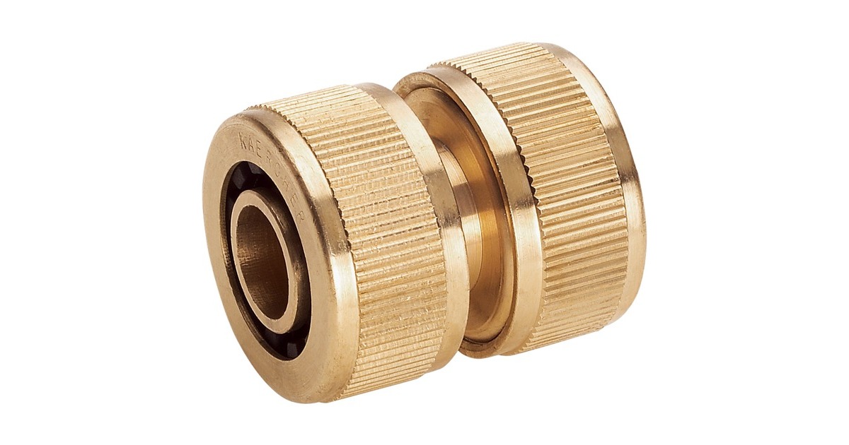 Kärcher Messing-Schlauchreparator, für 19mm (3/4")-Schläuche, Verbindung