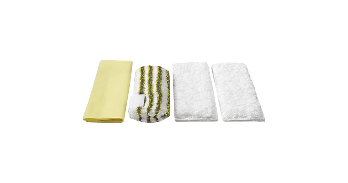 Kärcher Mikrofaser-Tuchset Bad, Wischbezug(4-teilig)