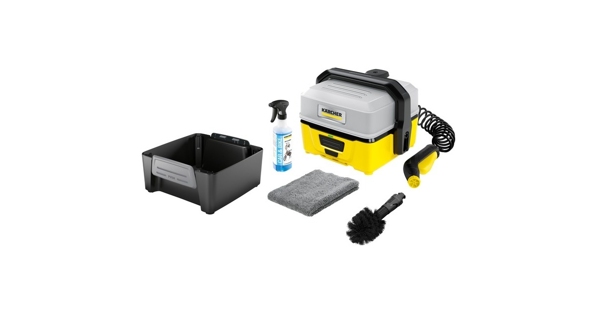 Kärcher Mobile Outdoor Cleaner OC 3 Bike Box, Niederdruckreiniger(gelb/schwarz) Kärcher Mobile Outdoor Cleaner OC 3 Bike Box, Niederdruckreiniger(gelb/schwarz)