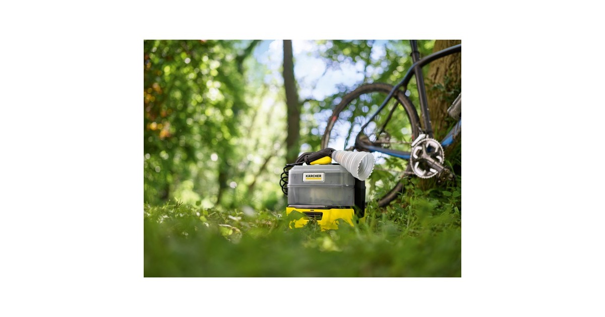 Kärcher Mobile Outdoor Cleaner OC 3 Pet Box, Niederdruckreiniger(gelb/schwarz)