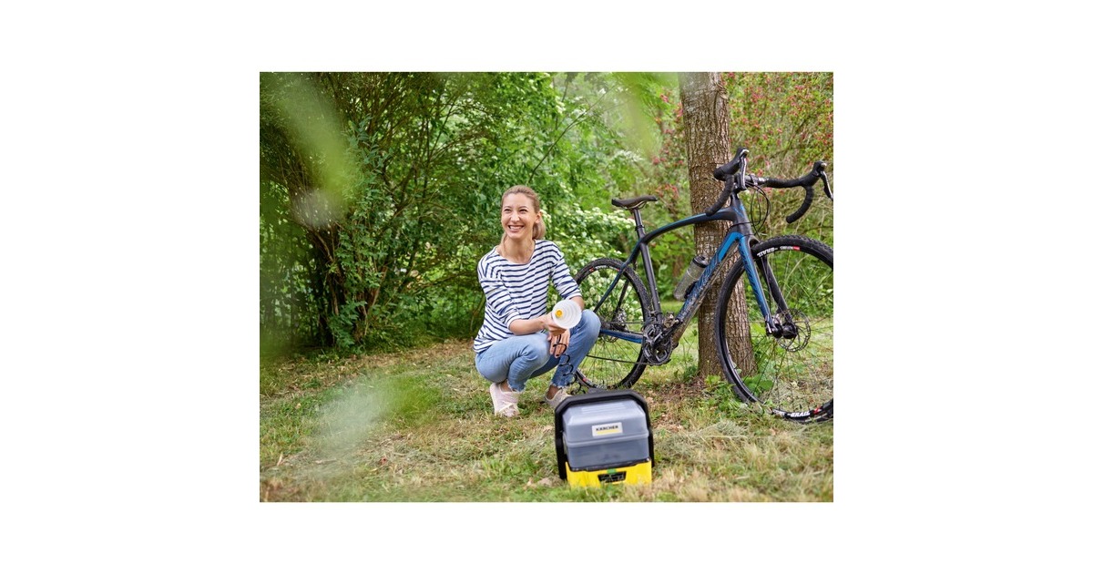 Kärcher Mobile Outdoor Cleaner OC 3 Pet Box, Niederdruckreiniger(gelb/schwarz)