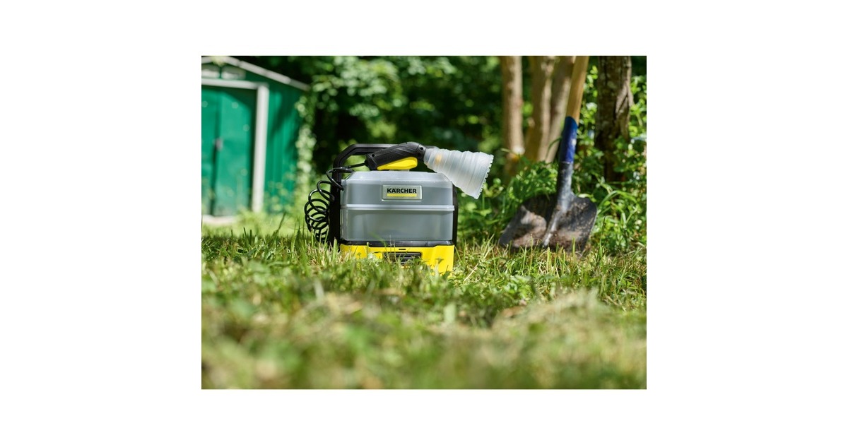 Kärcher Mobile Outdoor Cleaner OC 3 Pet Box, Niederdruckreiniger(gelb/schwarz)