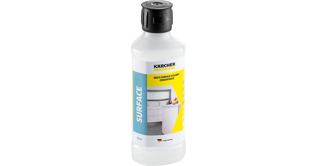 Kärcher Multi-Flächenreiniger Konzentrat RM 508, Reinigungsmittel(500ml, für Akku-Wischer / Fenstersauger)