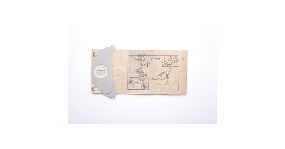 Kärcher Papier-Filterbeutel, Staubsaugerbeutel(5 Stück)