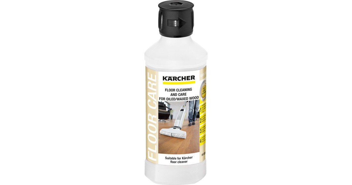 Kärcher RM 535 Bodenpflege Holz geölt, Reinigungsmittel(500ml, für Hartbodenreiniger FC 5)