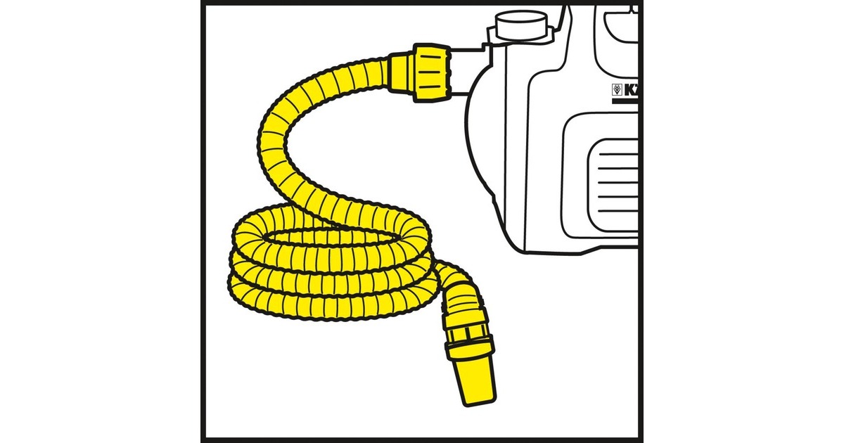 Kärcher Sauggarnitur 3/4
