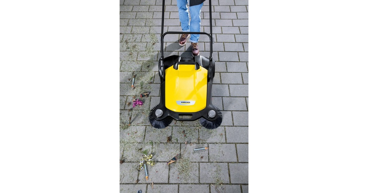 Kärcher Seitenbesen für feuchtes Kehrgut, für S 6 / S 6 Twin(grau/schwarz, 2 Stück)