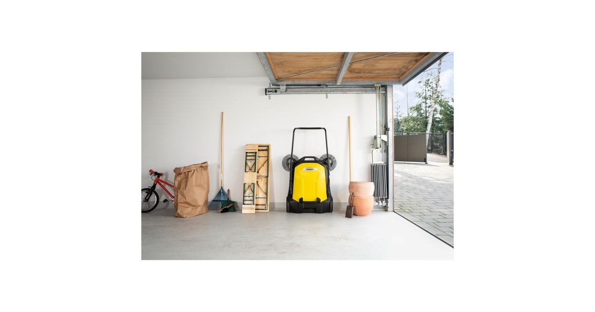 Kärcher Seitenbesen für feuchtes Kehrgut, für S 6 / S 6 Twin(grau/schwarz, 2 Stück)