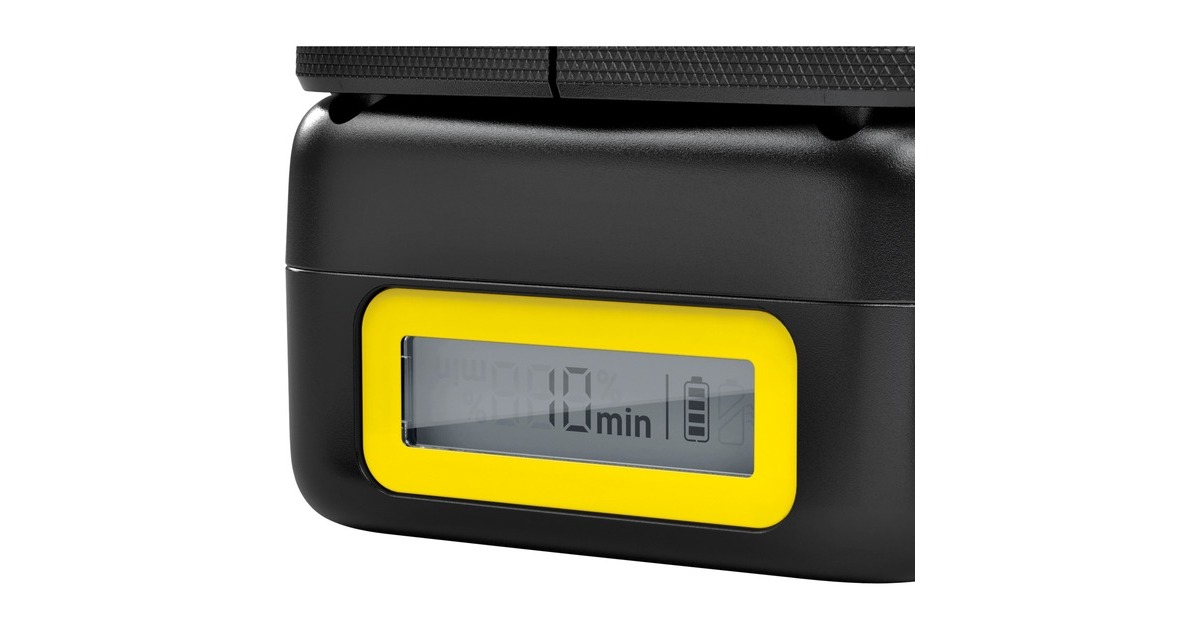 Kärcher Starter Kit Battery Power 18/50, Set(schwarz/gelb, Akku Battery Power 18/50 mit Schnellladegerät 18 V)