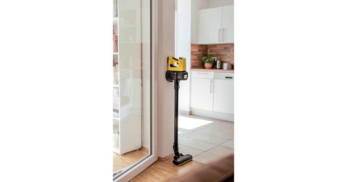 Kärcher VC 4 Cordless myHome, Stielstaubsauger(schwarz/gelb)