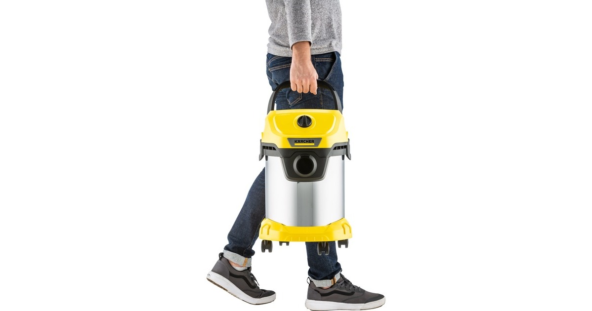 Kärcher WD 3 S V-17/4/20, Nass-/Trockensauger(gelb/edelstahl)