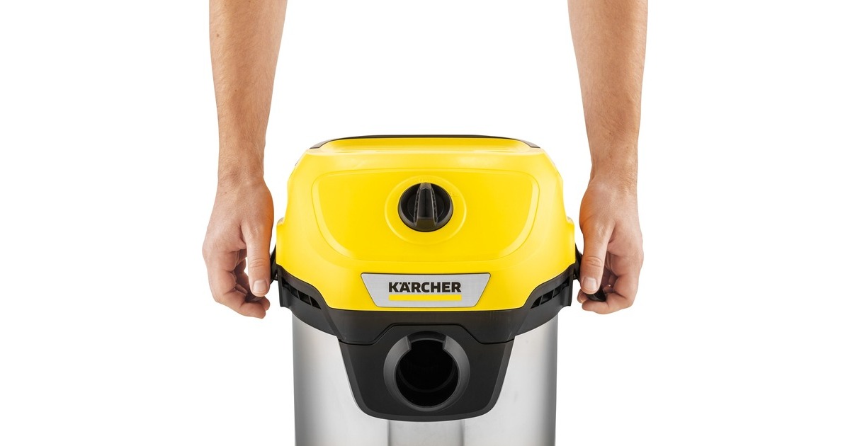Kärcher WD 3 S V-17/4/20, Nass-/Trockensauger(gelb/edelstahl)