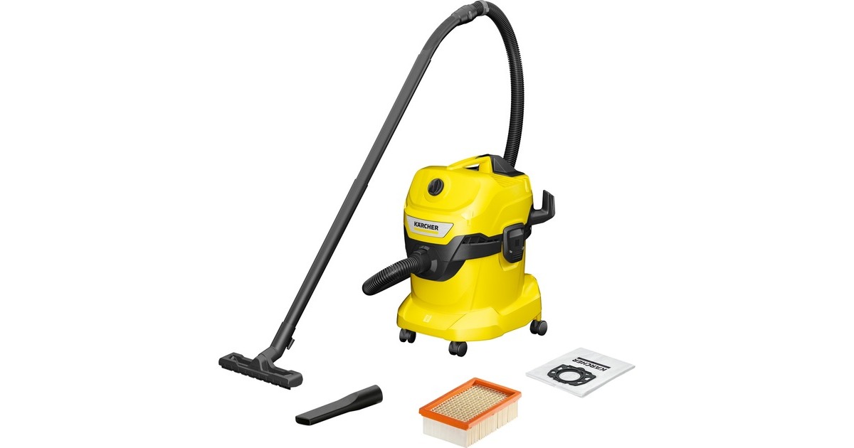 Kärcher WD 4 V-20/5/22, Nass-/Trockensauger(gelb/schwarz) Kärcher WD 4 V-20/5/22, Nass-/Trockensauger(gelb/schwarz)