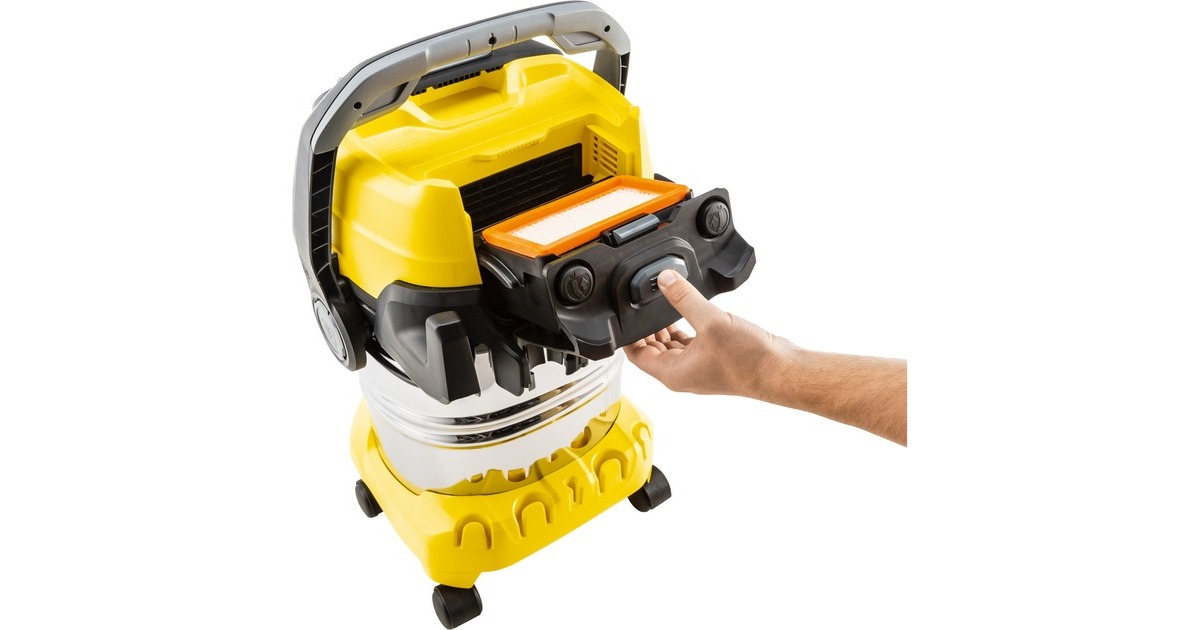 Kärcher WD 6 P S V-30/6/22/T, Nass-/Trockensauger(gelb/edelstahl)