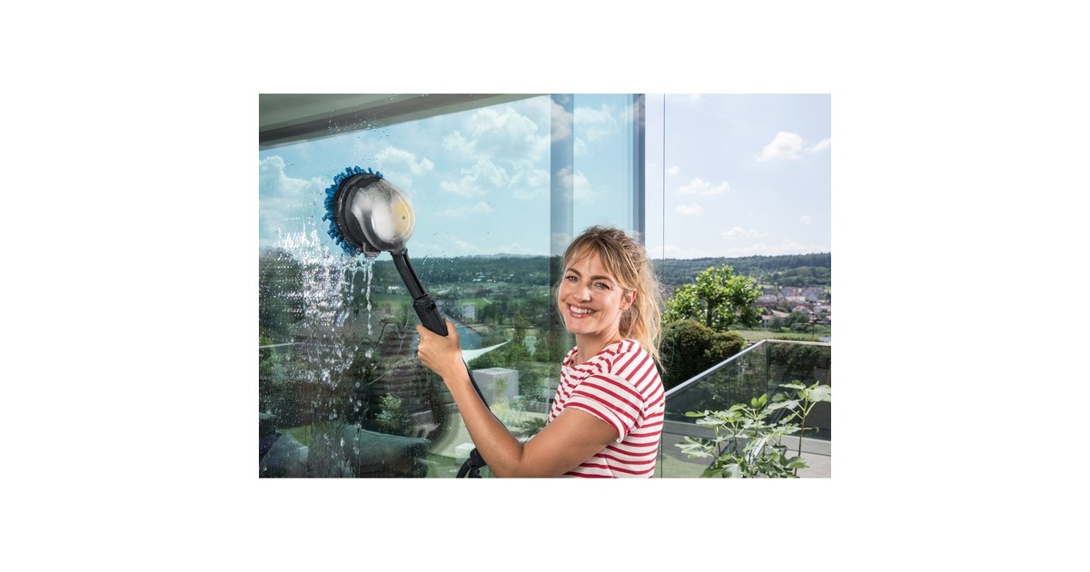 Kärcher Wechselaufsatz Car & Bike, Waschbürste(schwarz, für Waschbürste WB 120)