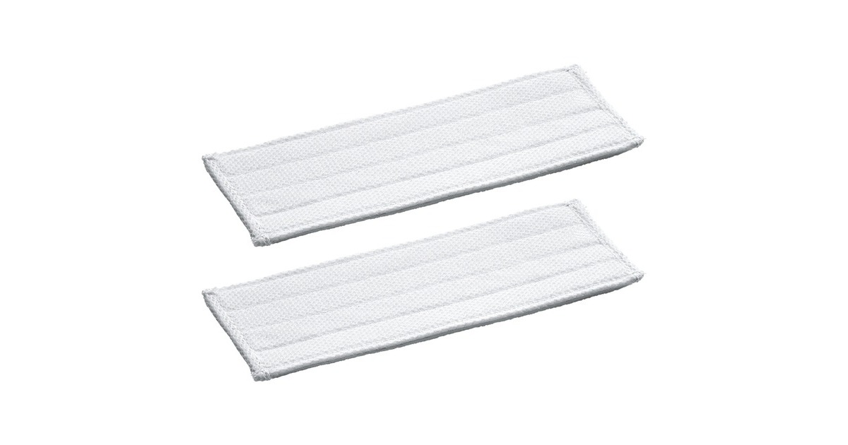 Kärcher Wischtuch für Fensterreiniger KV 4, 2 Stück, Wischbezug