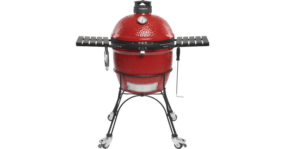Kamado Joe Classic II, Holzkohlegrill(rot/schwarz, Ø 46cm)
