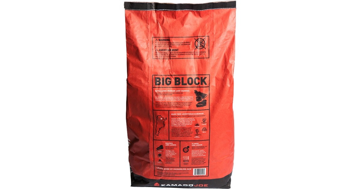 Kamado Joe Grillkohle Big Block 9kg, Holzkohle